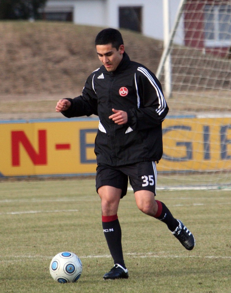 Der erste große Verein von İlkay Gündoğan war der 1. FC Nürnberg.