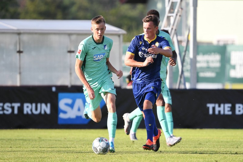 Maximilian Beier spielte in den Nachwuchsmannschaften vom TSG Hoffenheim.