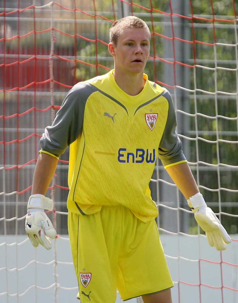 Bernd Leno unterschrieb seinen ersten Profivertrag beim VfB Stuttgart.