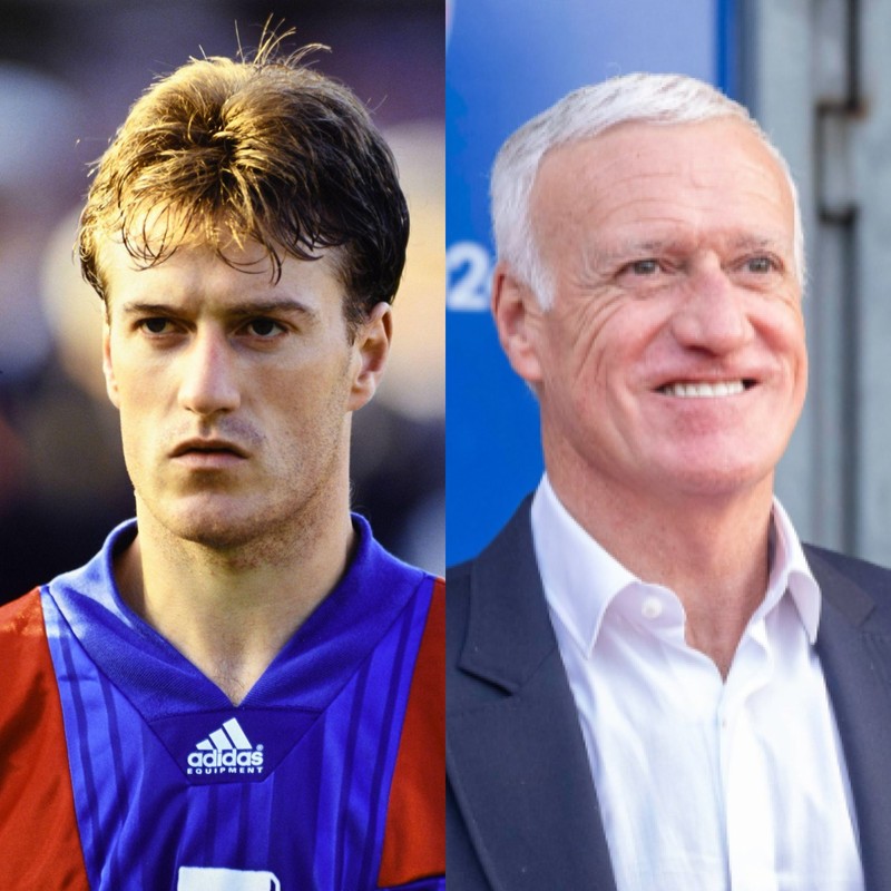 Didier Deschamps gehört zu den Ex-Fußballern, die heute Trainer sind.