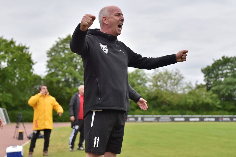 Mario Basler ist Fußballtrainer vom SC Türkgücü Osnabrück.