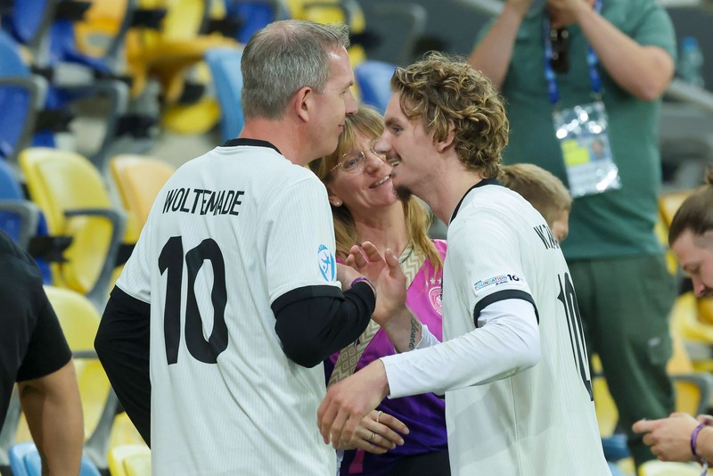 Der Vater von Nick Woltemade war sein erster Trainer in der Jugend.