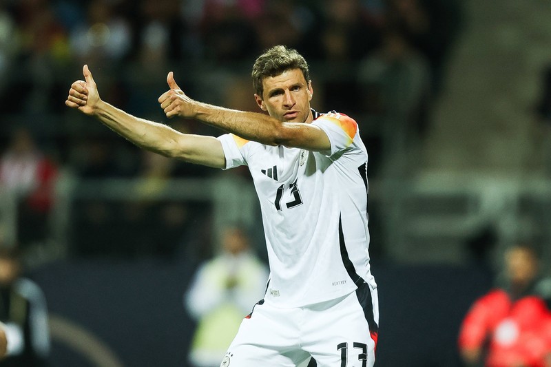 DFB-Kicker Thomas Müller gilt als Taktiker des Rekordmeisters. Er hat einen Marktwert von 8 Mio. Euro.