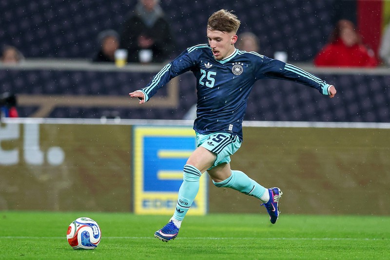 Lennart Karl ist der Youngster der deutschen Nationalmannschaft.