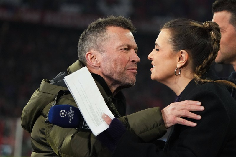 Lothar Matthäus ist heute Fußballexperte und arbeitet unter anderem mit Moderatorin Laura Wontorra zusammen.