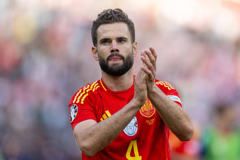 Nacho Fernandéz steht für die spanische Nationalmannschaft auf dem Platz.