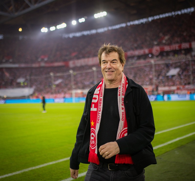 Campino, der Frontsänger der „Toten Hosen“ ist Fan von Fortuna Düsseldorf.