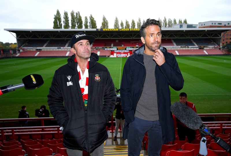 Ryan Reynolds und Rob McElhenney sind leidenschaftliche Fußball-Fans.