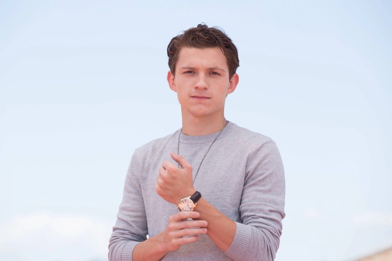 Tom Holland als Fan von Tottenham Hotspur.