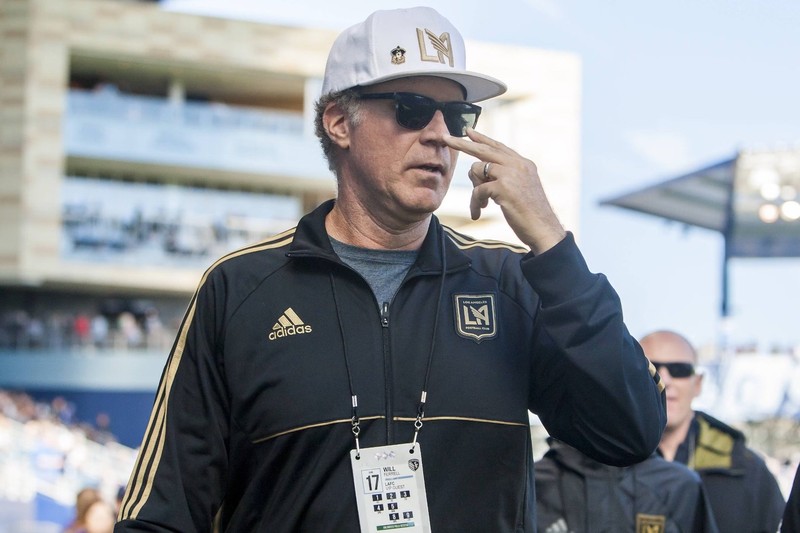 Will Ferrell bei einem Spiel Sporting Kansas City gegen Los Angeles FC