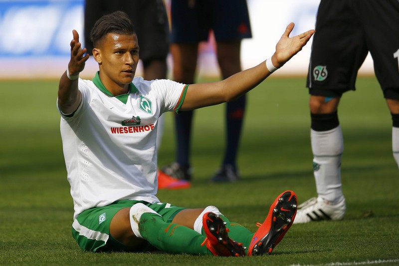 Davie Selke spielte unter anderem bei Werder Bremen.