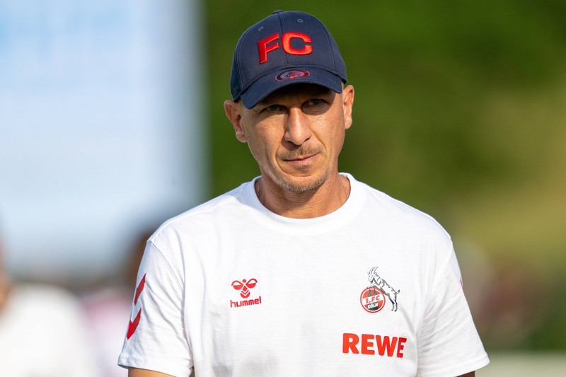 Gerhard Struber trainiert den 1. FC Köln.