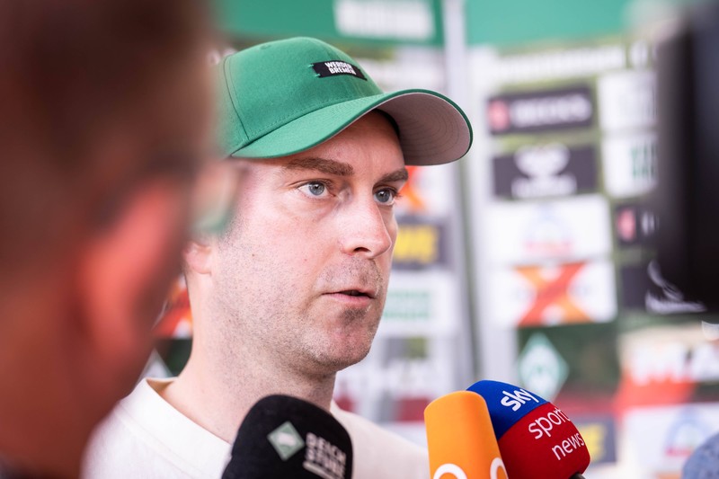 Ole Werner ist schon seit 2021 bei Werder Bremen.