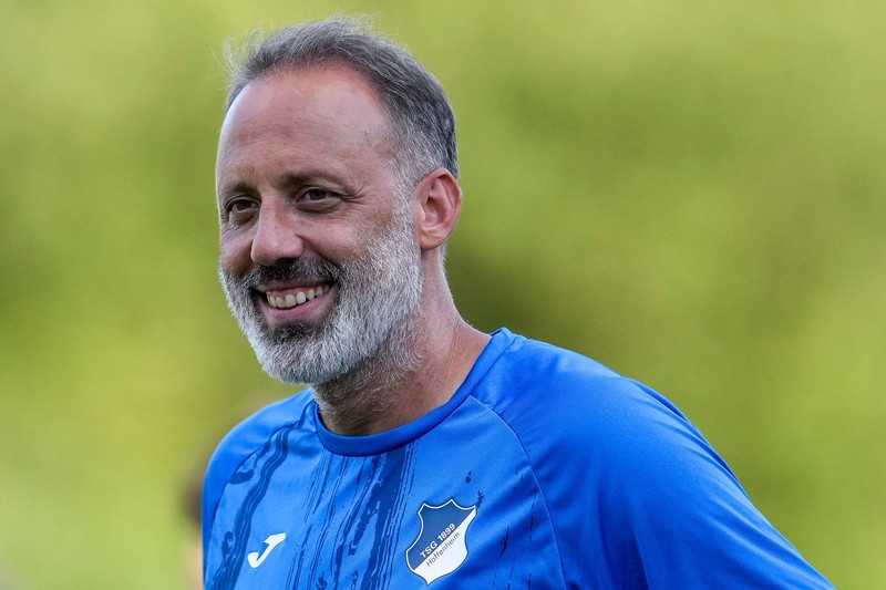 Pellegrino Matarazzo ist seit 2023 Trainer von Hoffenheim.