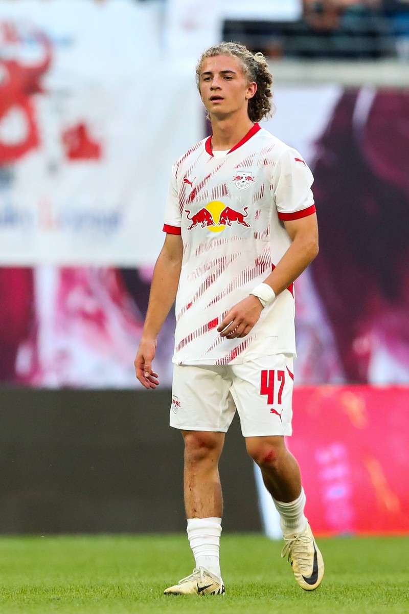 Viggo Gebel hat einen Profivertrag beim RB Leipzig.