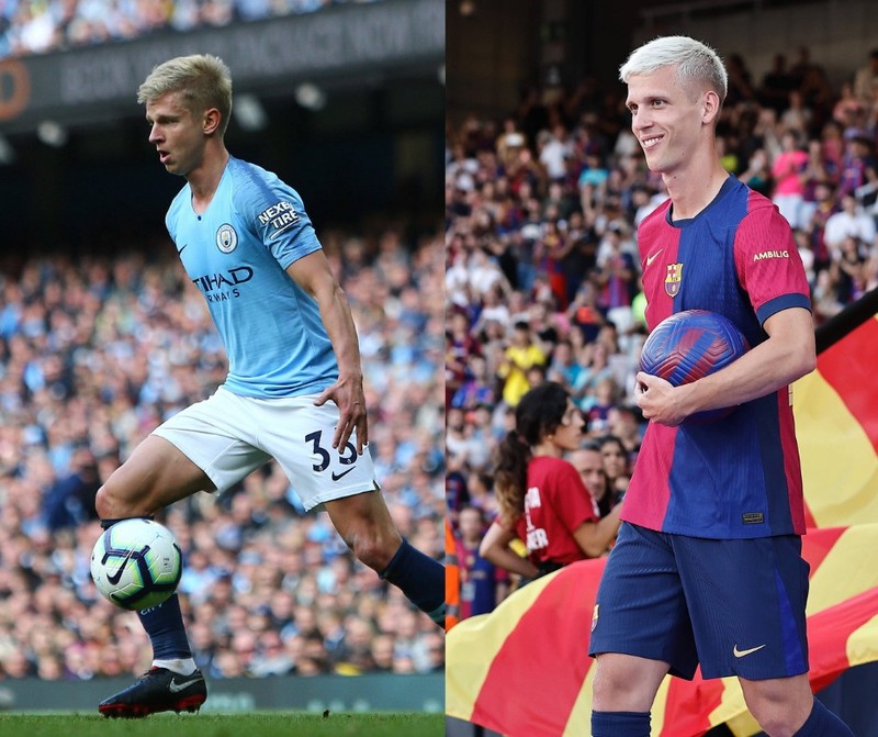 Der bekannte spanische Fußballer Dani Olmo hat einen Doppelgänger, der auch Fußballer ist.