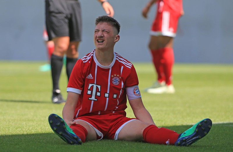 Angelo Stiller war Kapitän der U17 von Bayern München.