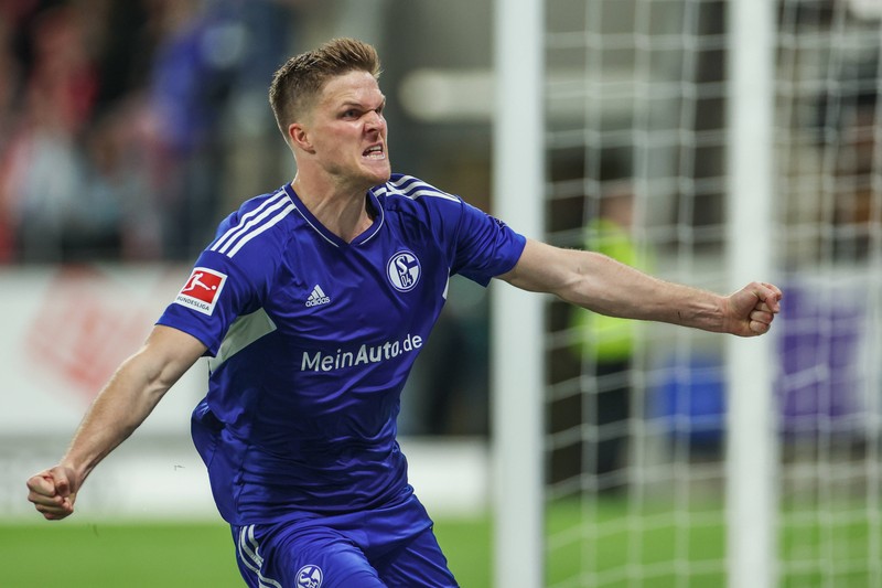 Marius Bülter schoss Schalke am 05.05.2023 zum Sieg.