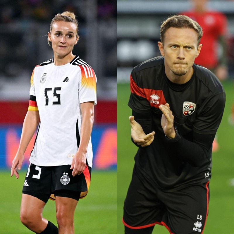 Lina Magull ist mit Luca Schuster, einem Fitnesscoach des FC Ingolstadt 04, zusammen.