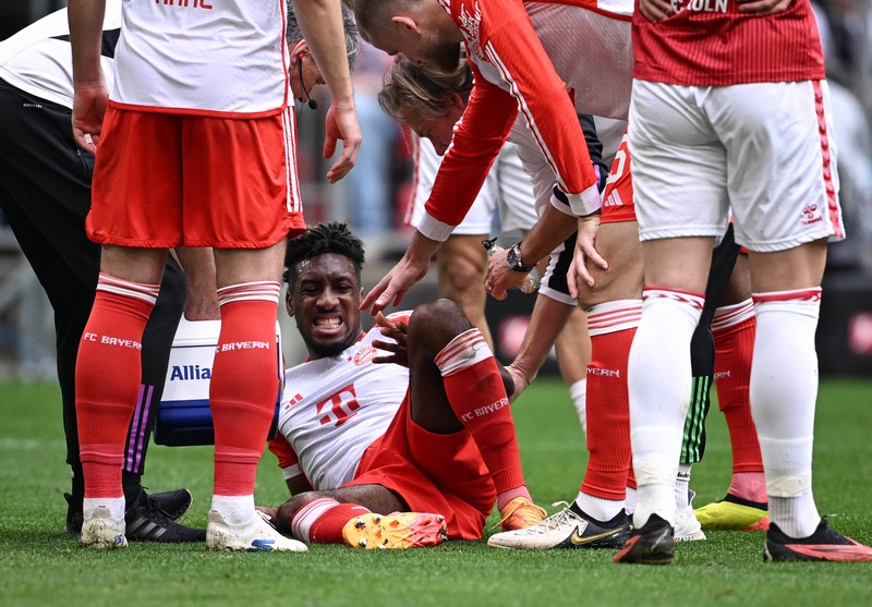 Kingsley Coman kämpft  leider immer wieder mit Verletzungen, die ihn oft zurückwerfen.