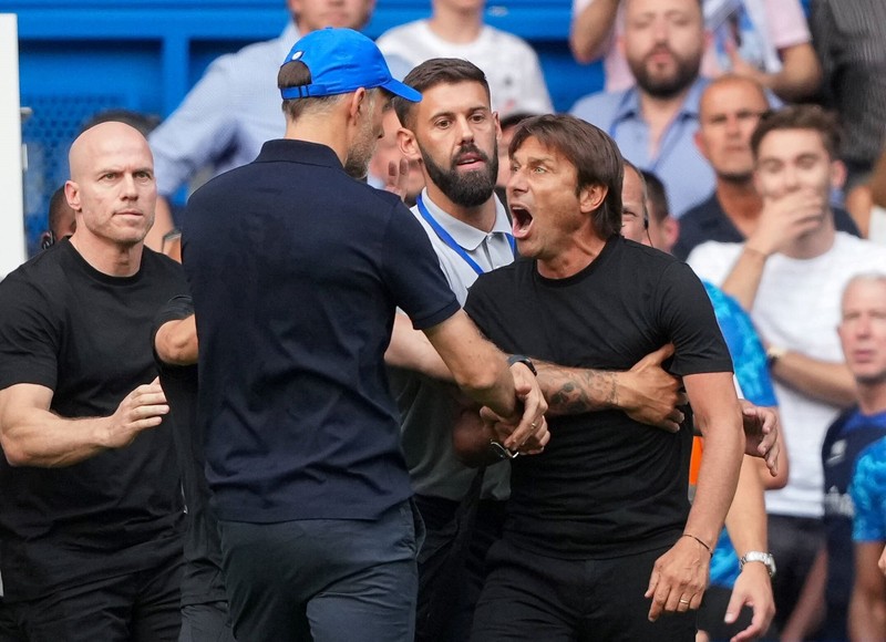 Conte und Tuchel waren beide mit den Nerven am Ende. 