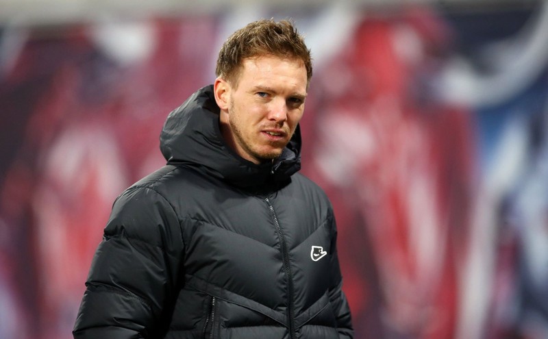 Nagelsmann kassierte die Gelbe Karte für seinen Ausraster.