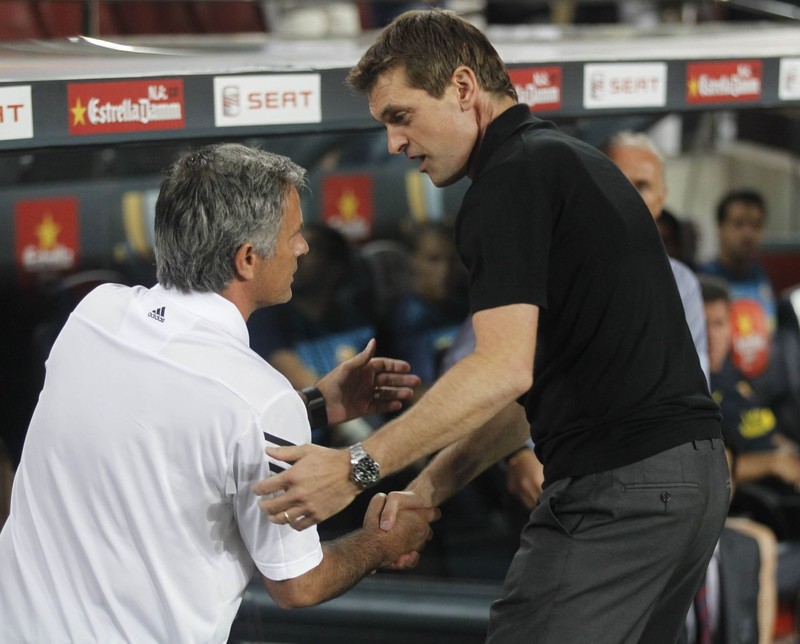 Vilanova und Mourinho hatten während des Spiels eine schlimme Auseinandersetzung.