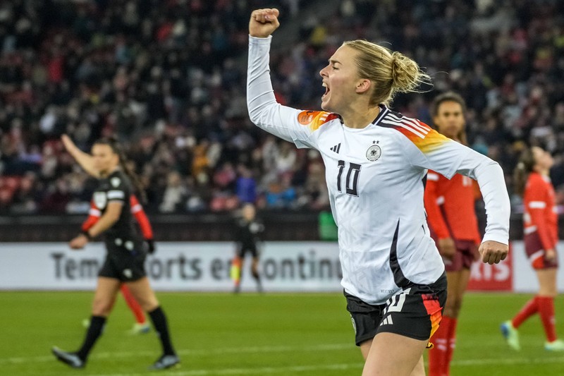 Laura Freigang ist ein fester Bestandteil der deutschen Nationalmannschaft.