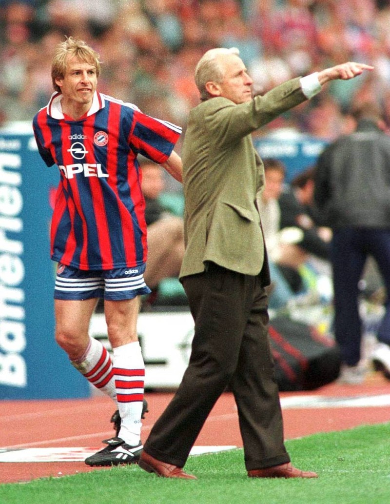 Jürgen Klinsmann geriet mit Trainer Trapattoni aneinander.