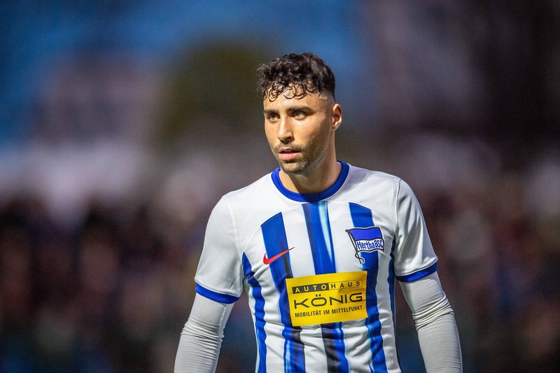 Nader Jindaoui spielte lange Zeit bei der zweiten Mannschaft von Hertha BSC.