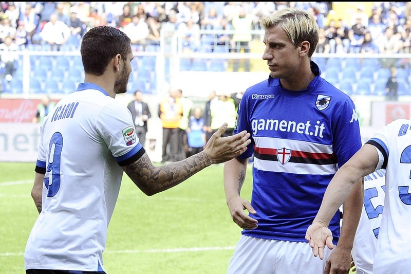 Mauro Icardi Maxi Lopez stritten sich um eine Frau.