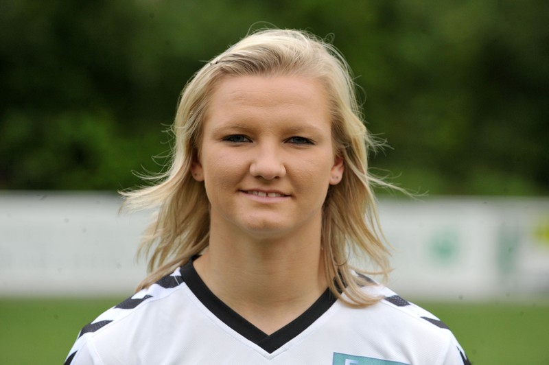 Alexandra Popp ist eine der bekanntesten deutschen Fußballspielerinnen.