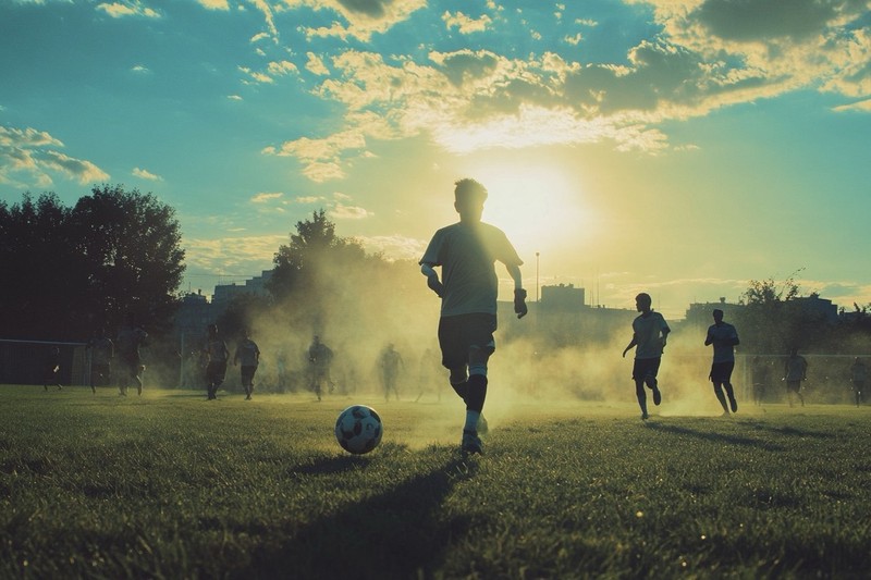 Fußball hält jung, fördert soziale Kontakte und sorgt für ein gesünderes Leben.