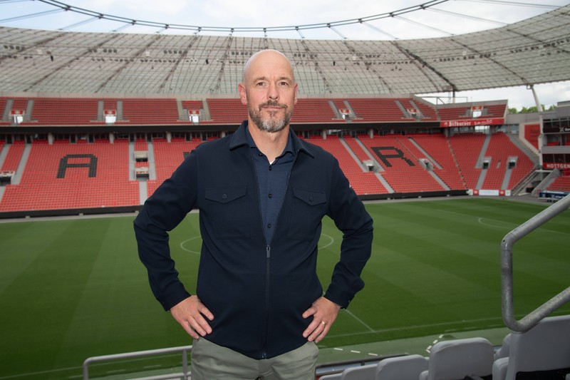 Erik ten Hag ist der neue Trainer von Leverkusen.