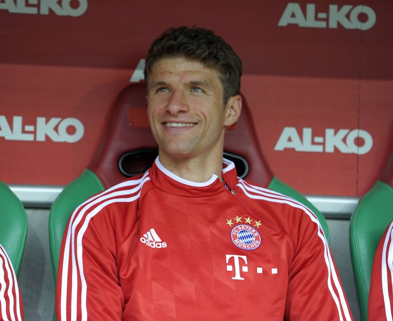 Thomas Müller hat auch über sein Privatleben einen lustigen Spruch parat.