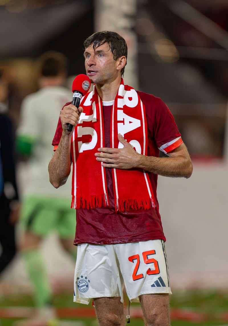 Thomas Müller ist eine absolute Legende – besonders seine Sprüche sind beliebt.