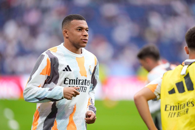 Kylian Mbappé spielt bei Real Madrid.