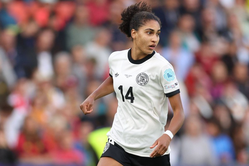 Cora Zicai gilt als junges Talent im DFB-Kader, was sich auch im Marktwert widerspiegelt.