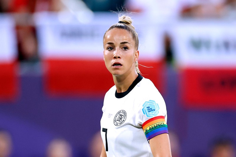 Giulia Gwinn gilt als Führungskraft im Team. Sie hat einen hohen Marktwert von 650.000 Euro.