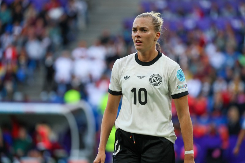 Laura Freigang spielt für das DFB-Team in Topform.