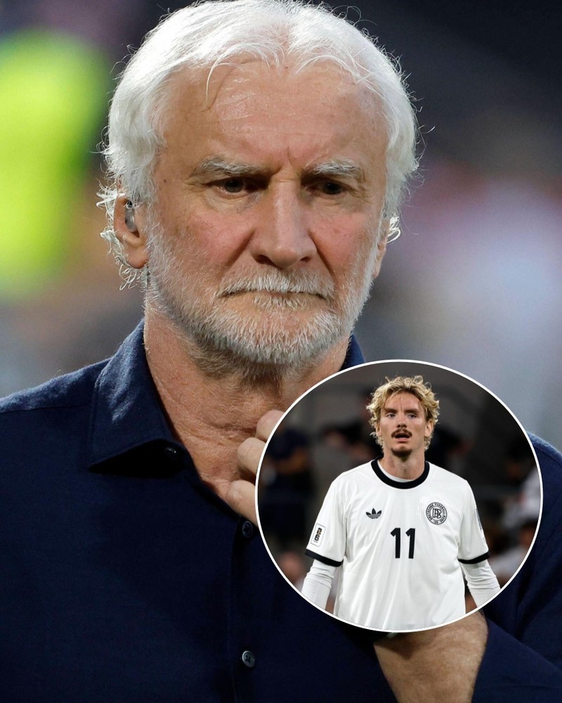 Nick Woltemade wurde beim Länderspiel ausgepfiffen, was Rudi Völler scharf kritisiert.