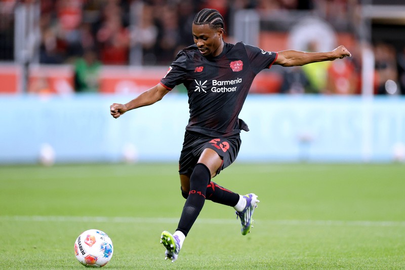 Nathan Tella ist der zweitschnellste Spieler der Bundesliga.