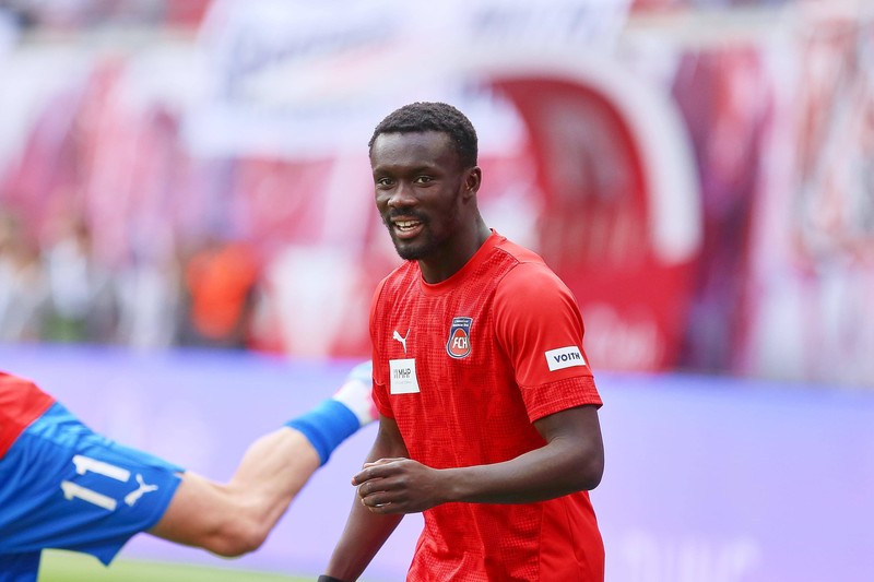 Sirlord Conteh kickt beim FC Heidenheim.