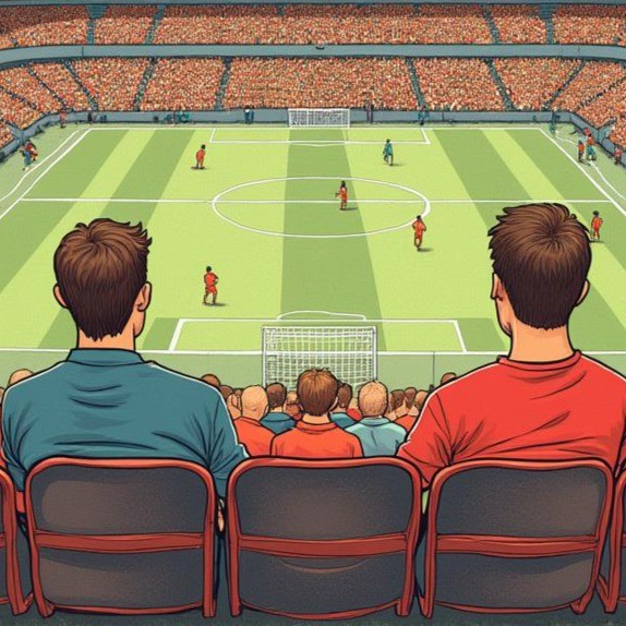 Das ist ein wahrer Fan.