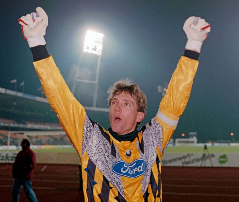 Manche Trikots weisen ein interessantes Muster auf.