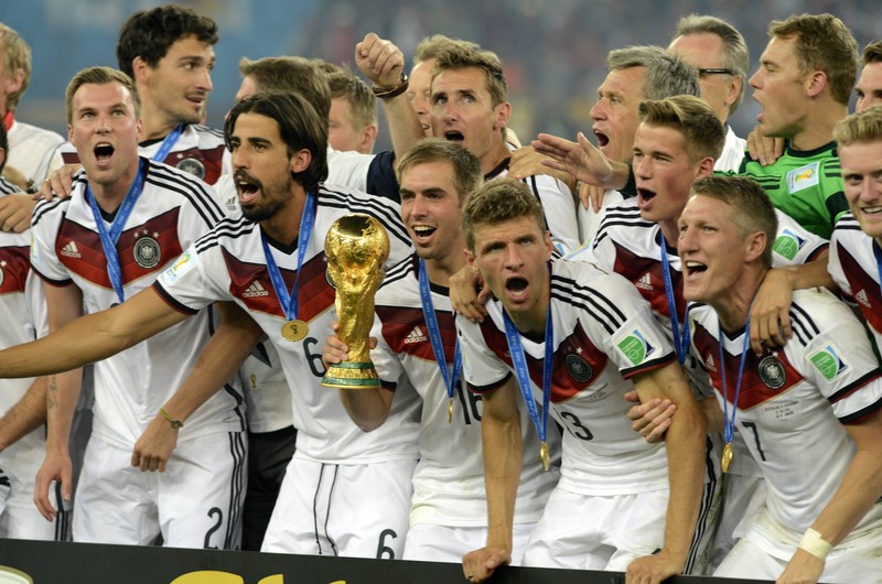 Die deutsche Nationalmannschaft wird bei der WM 2014 in Brasilien zum vierten Mal Weltmeister.