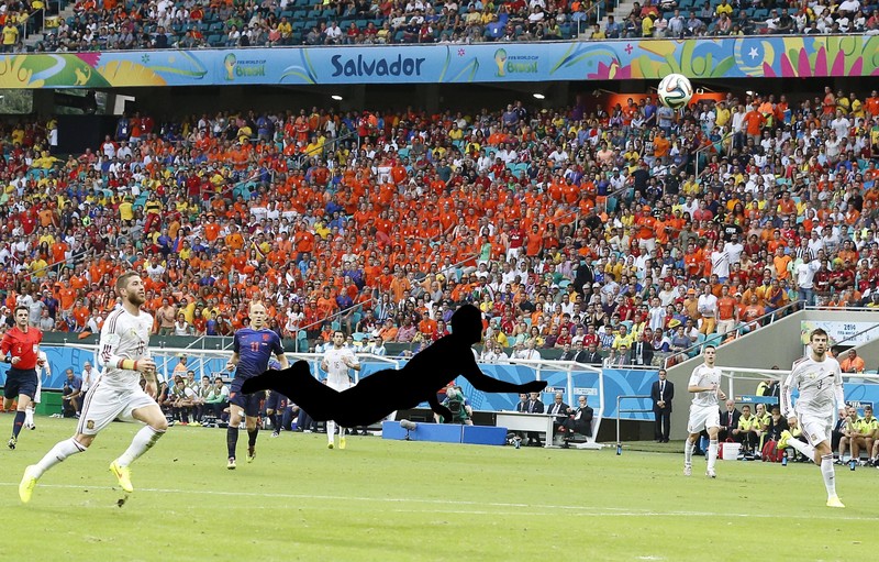 Die holländischen Medien tauften ihn nach diesem Treffer den „Flying Dutchman“.