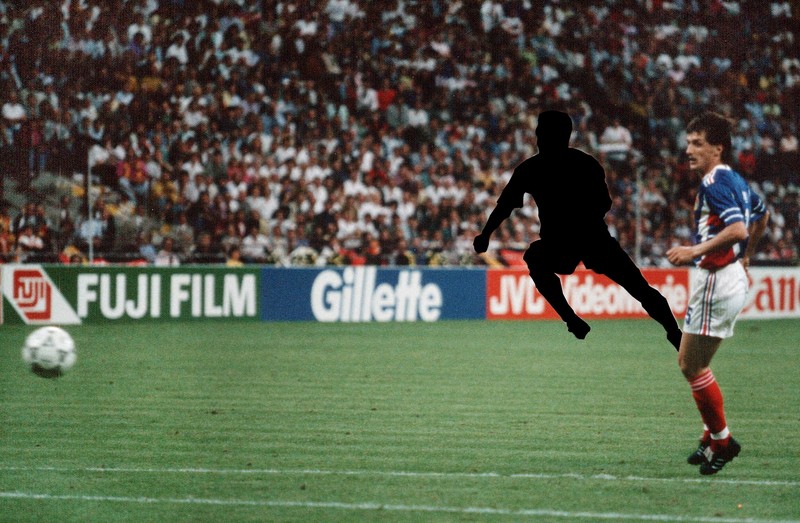 Seine Dynamik war sein Markenzeichen und zeigte sich auch in diesem Torabschluss.