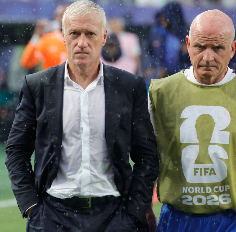 Didier Deschamps wird kurzzeitig von Guy Stéphan bei der WM vertreten.