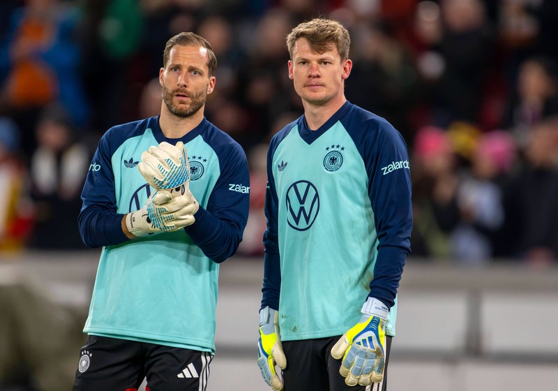 Oliver Baumann und Alexander Nübel sollen bei der WM 2026 im Tor stehen.